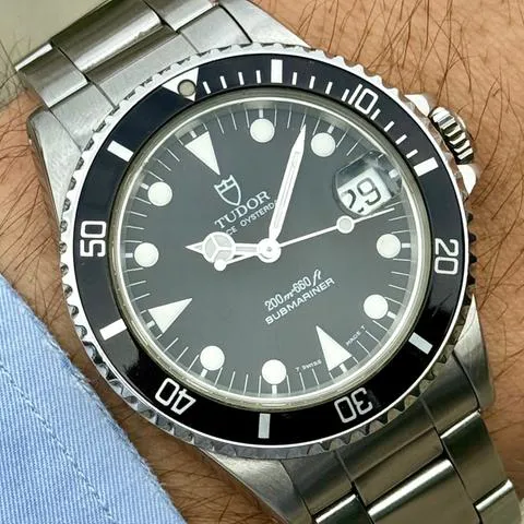 Tudor Submariner 75090 36mm Stainless steel Black