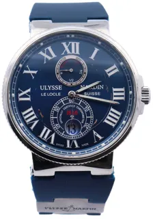 Ulysse Nardin Maxi Marine 263-67-3/43 Stainless steel Blue