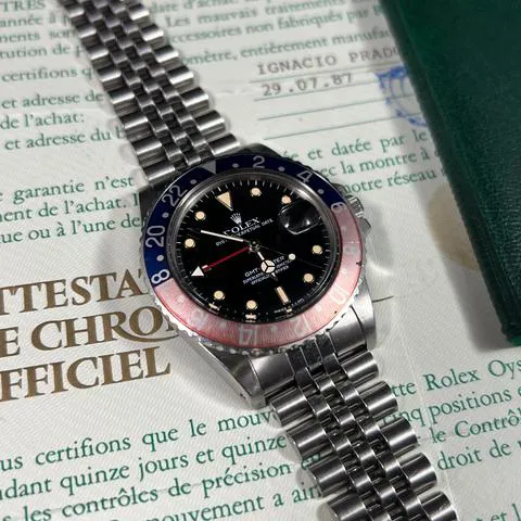 Rolex GMT-Master 16750 40mm Stainless steel Black 1