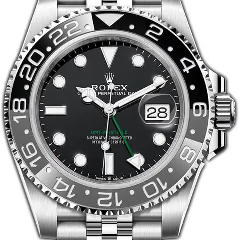 Rolex GMT-Master II 126710 40mm Stainless steel Black 1