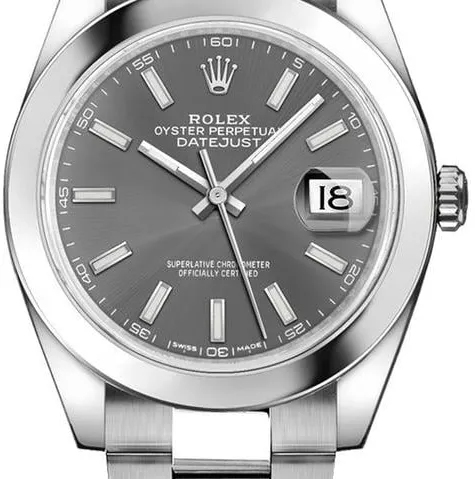 Rolex Datejust 41 126300-0007 41mm Oystersteel Gray