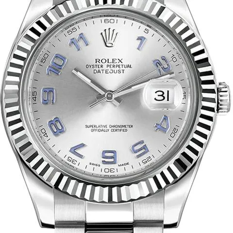 Rolex Datejust II 116334-0001 41mm Stainless steel Silver