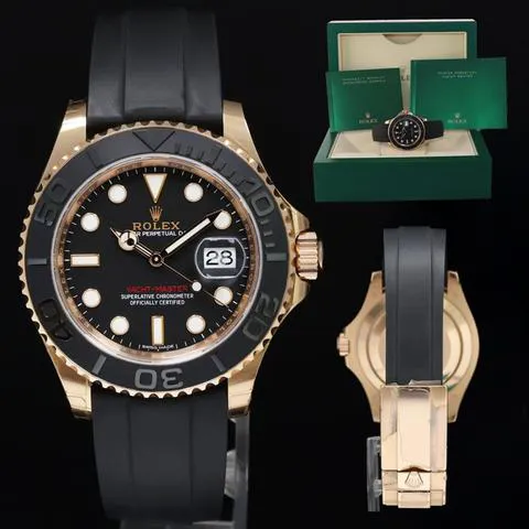 Rolex Yacht-Master 40 116655 40mm Yellow gold Black