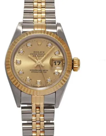 Rolex Datejust 69173G 26mm Yellow gold Champagne