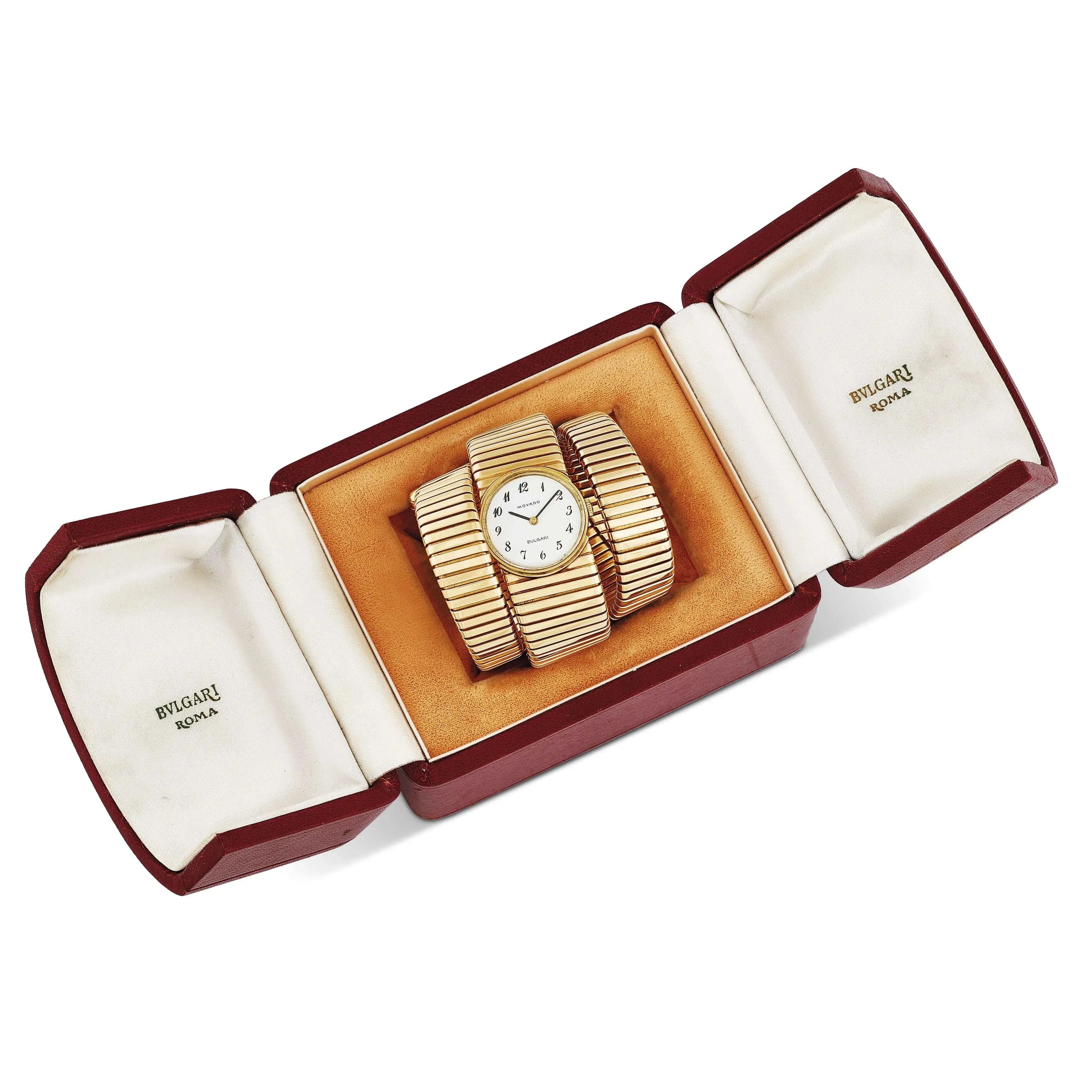 Bulgari Tubogas Yellow gold White 1