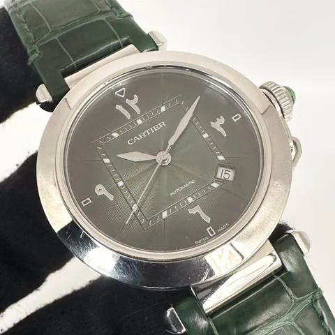 Cartier Pasha WSPA0022 41mm Stainless steel Green 2