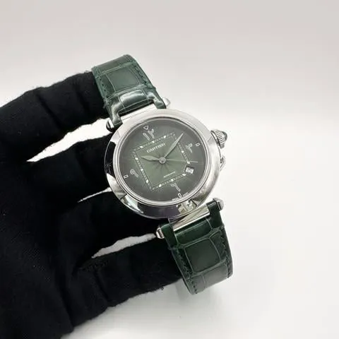 Cartier Pasha WSPA0022 41mm Stainless steel Green 4