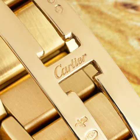 Cartier Tortue 2643 27mm Yellow gold Silver 5