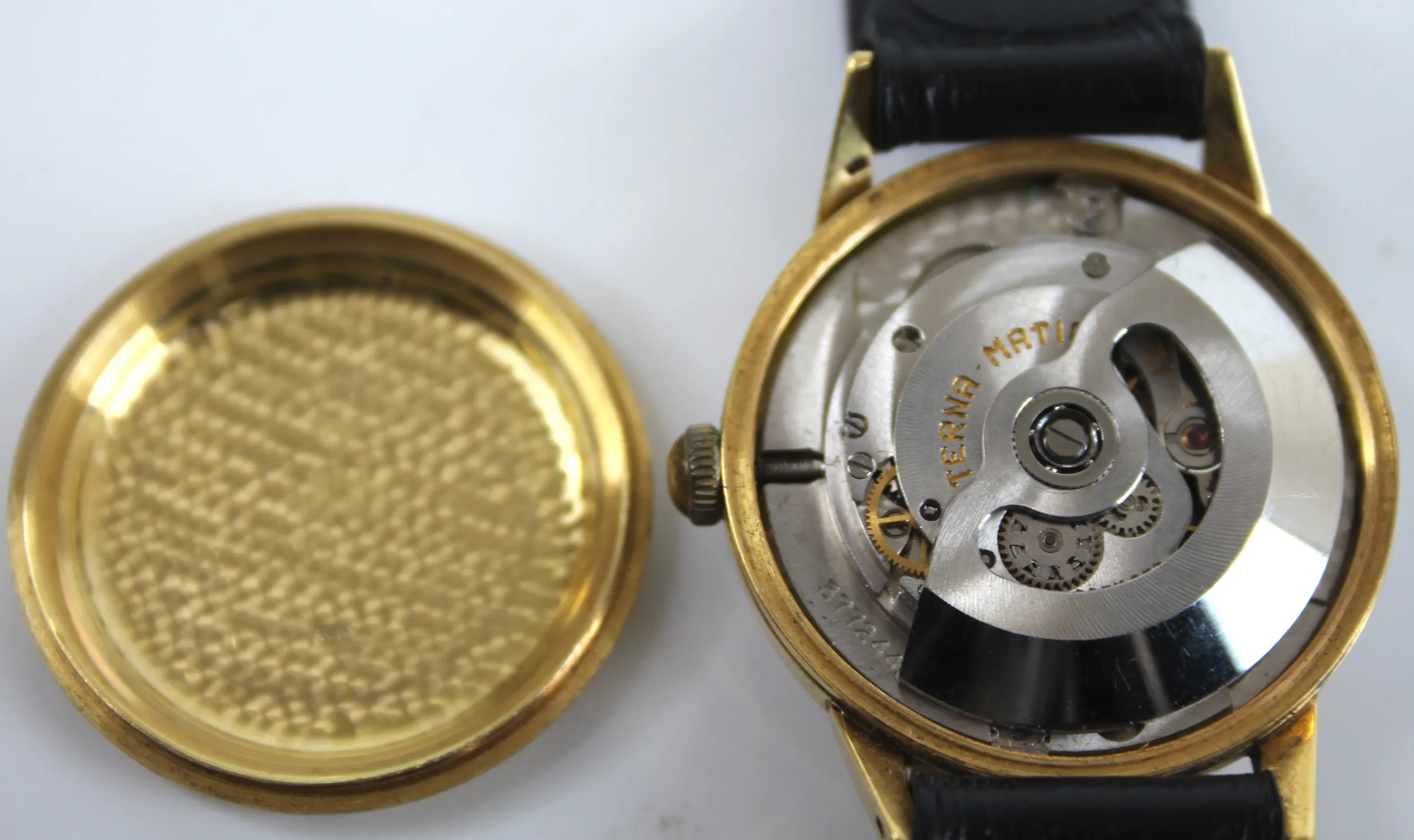 Eterna Eterna-Matic 33mm Yellow gold Champagne 4