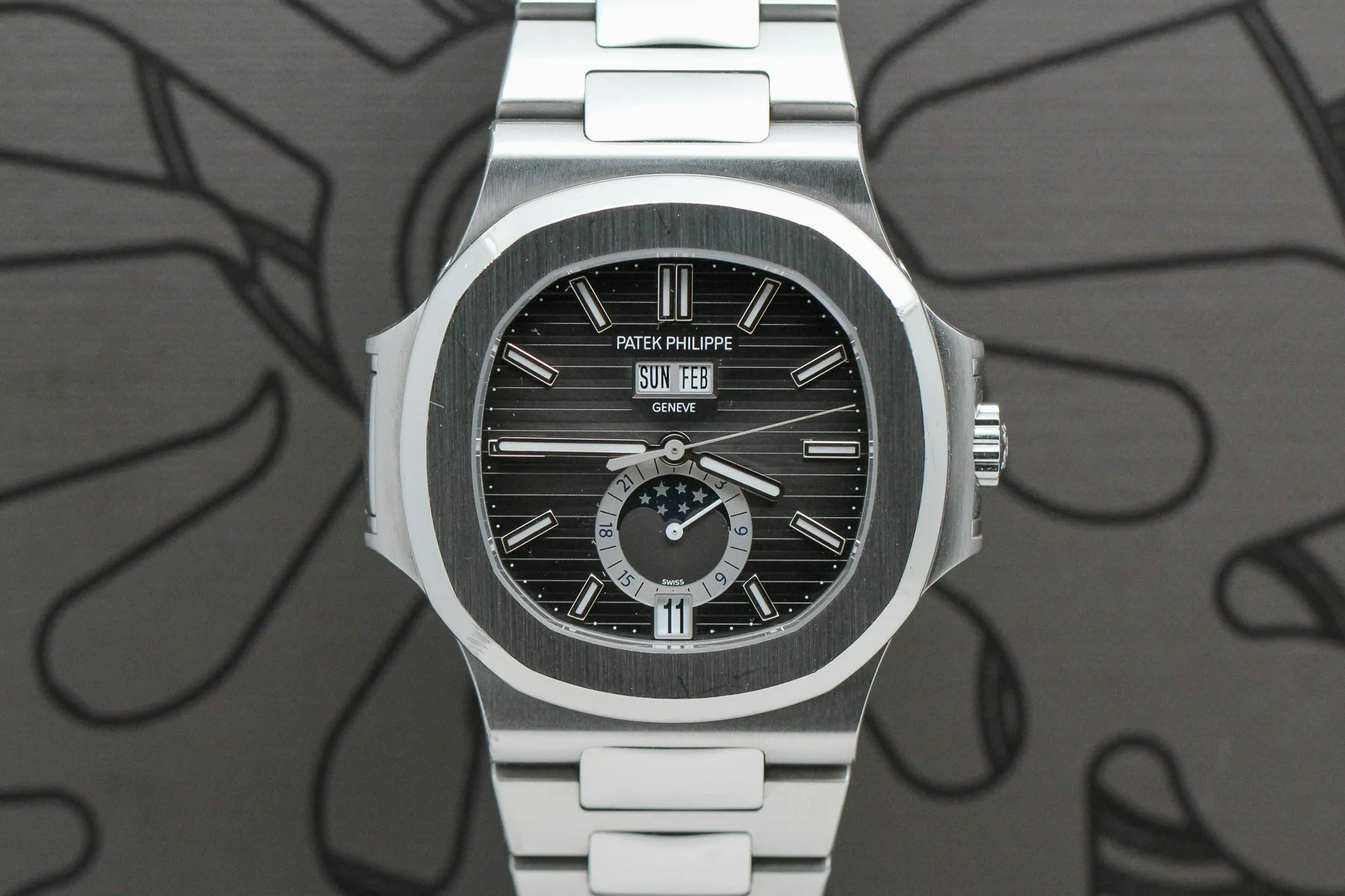 Patek Philippe Nautilus 5726/1A 40.5mm Stainless steel Blue