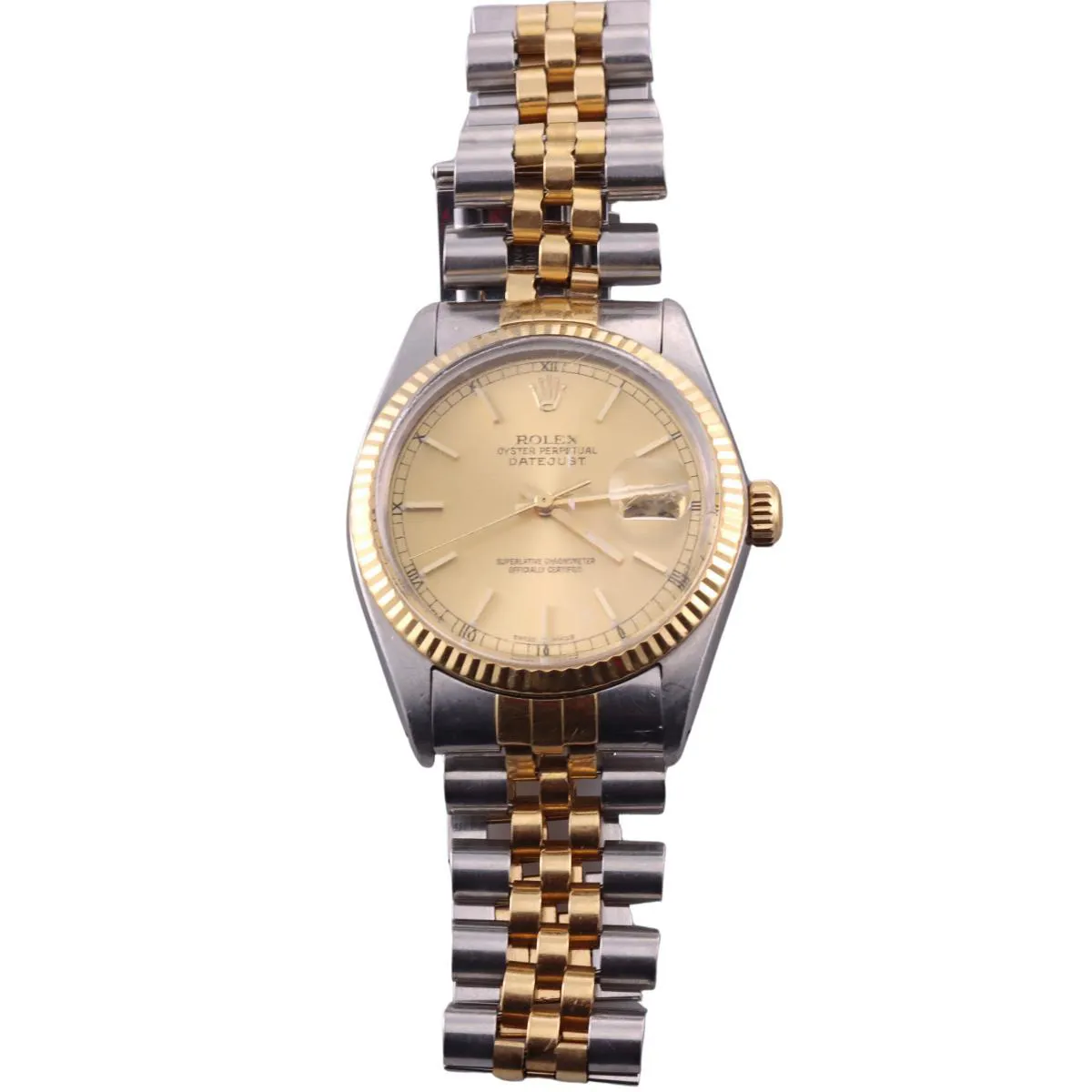 Rolex Datejust 36 16013 36mm Yellow gold and stainless steel