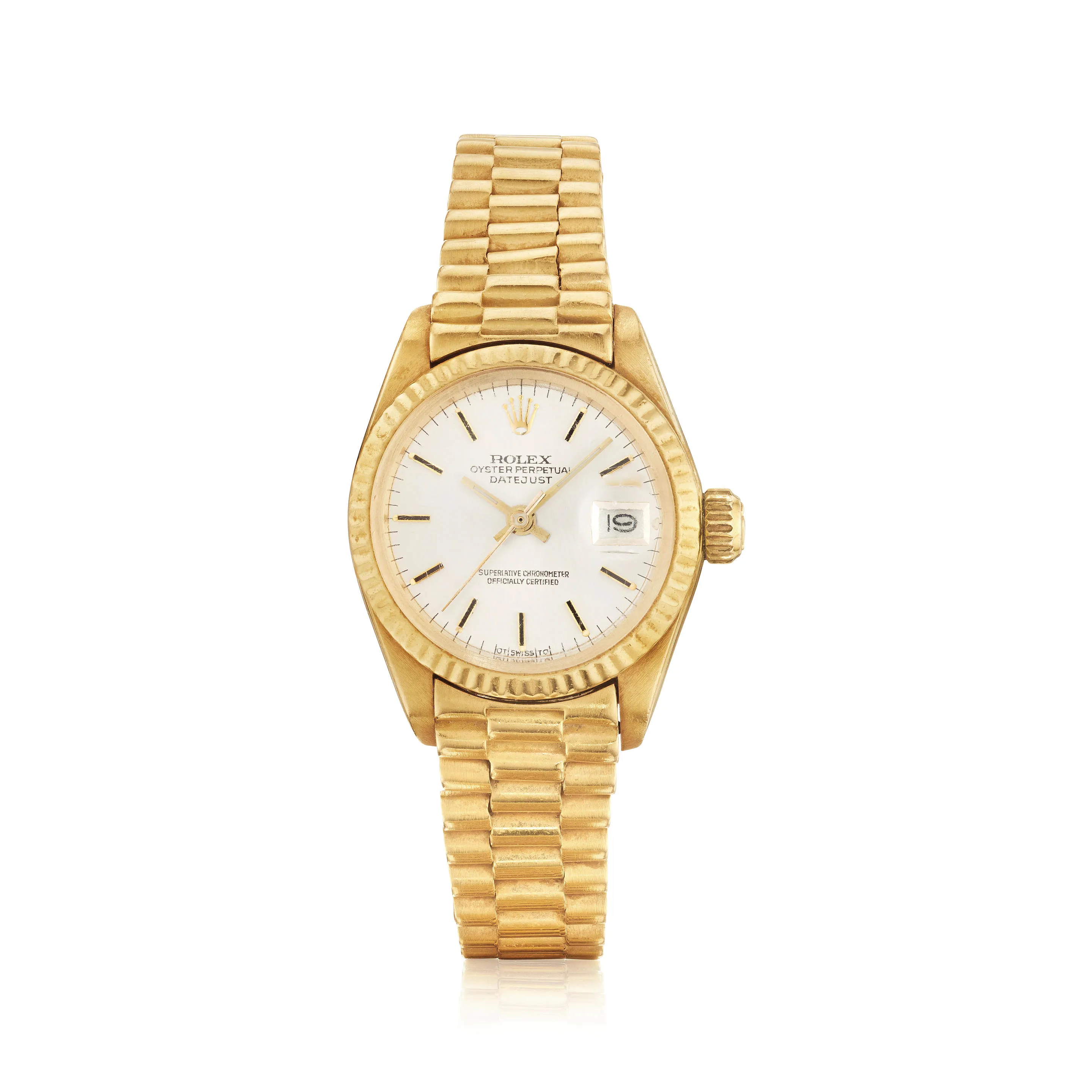 Rolex Datejust 6917 nullmm Yellow gold Silver