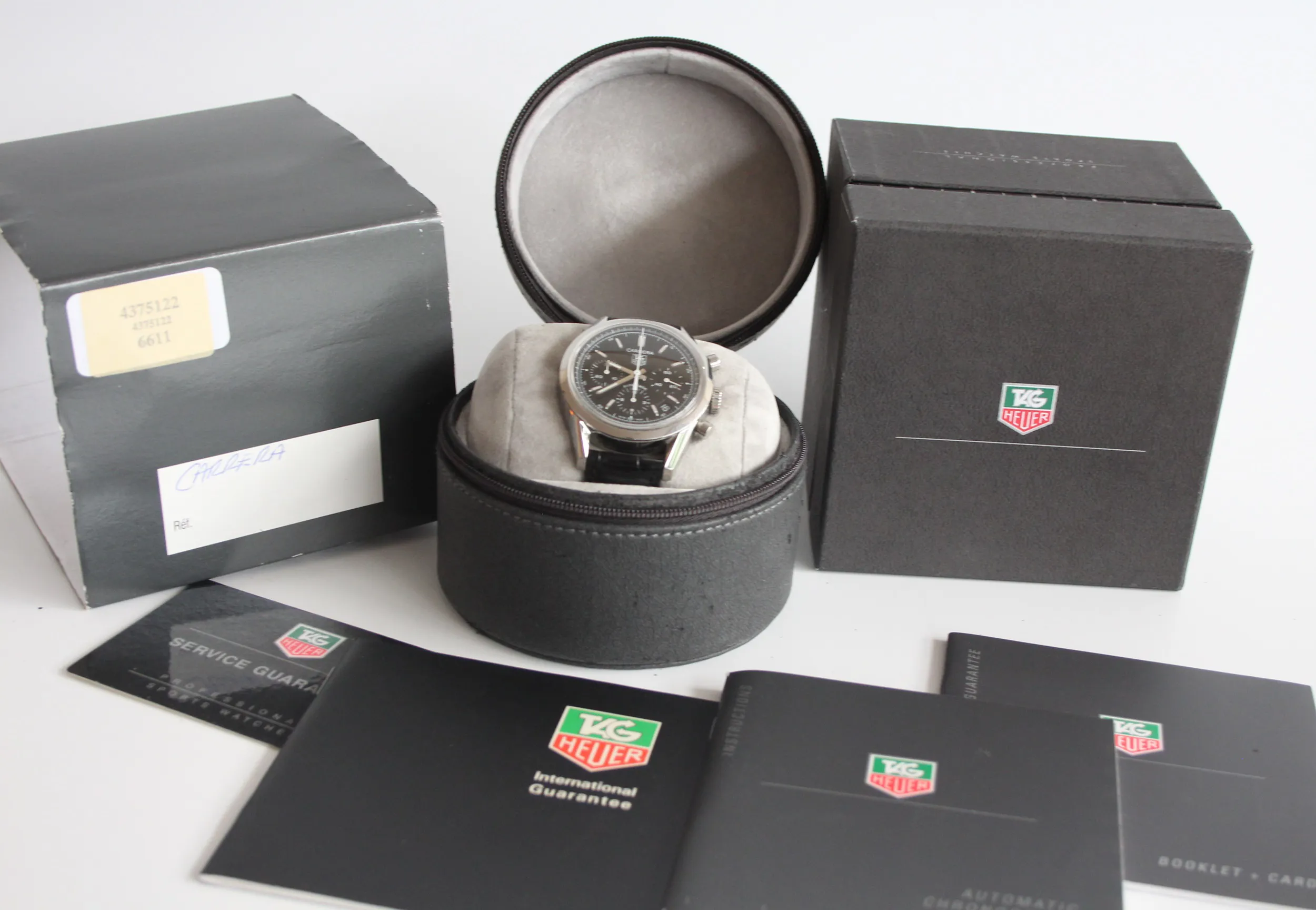 TAG Heuer Carrera TR695713/601629 40mm Stainless steel Black 6