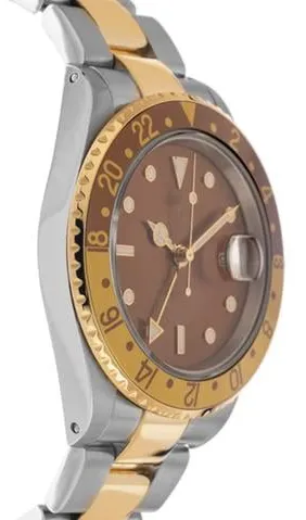 Rolex GMT-Master II 16713 40mm Yellow gold and Stainless steel Brown 3