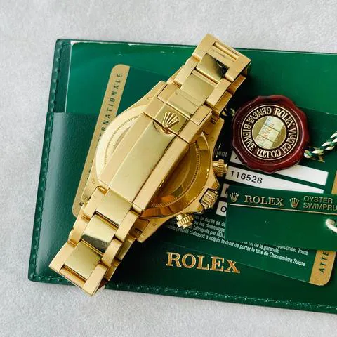 Rolex Daytona 116528 40mm Yellow gold Black 6