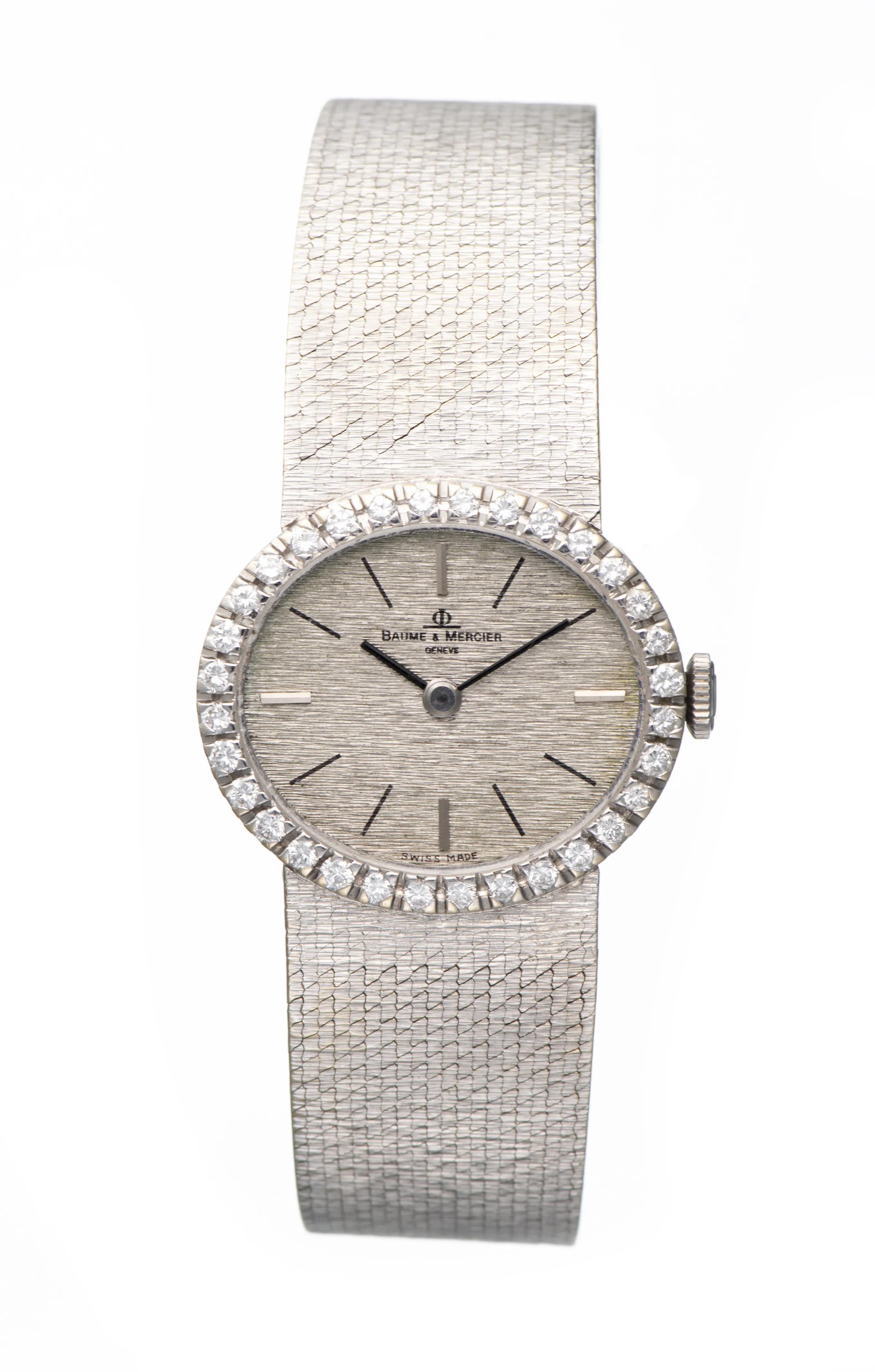 Baume & Mercier 26mm White gold and Diamond White gold