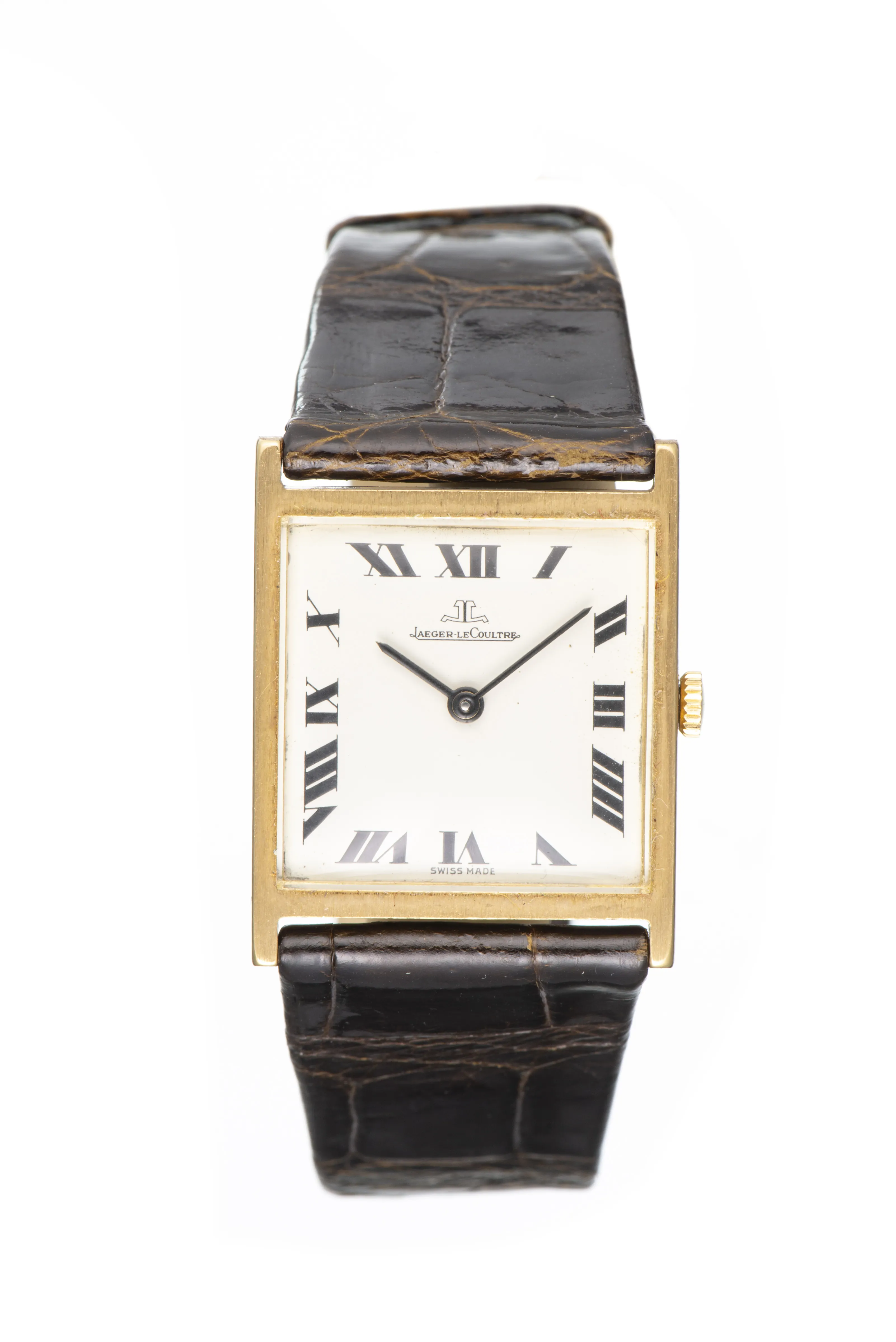 Jaeger-LeCoultre Tank 27mm Yellow gold White