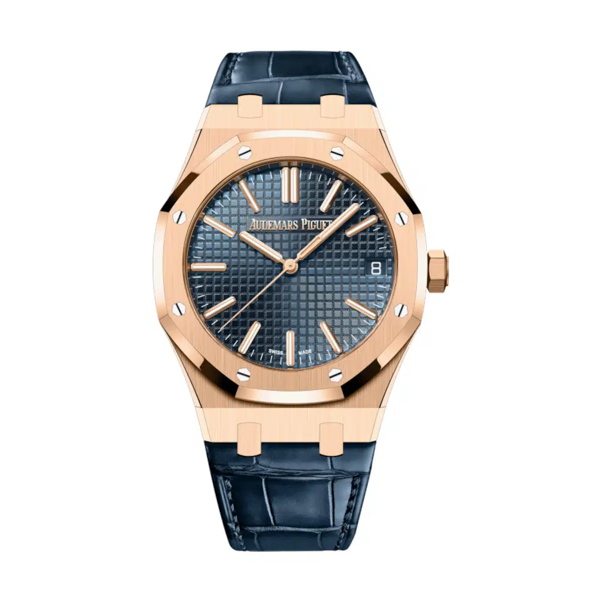 Audemars Piguet Royal Oak 15510OR.OO.D315CR.02 41mm Rose gold Blue