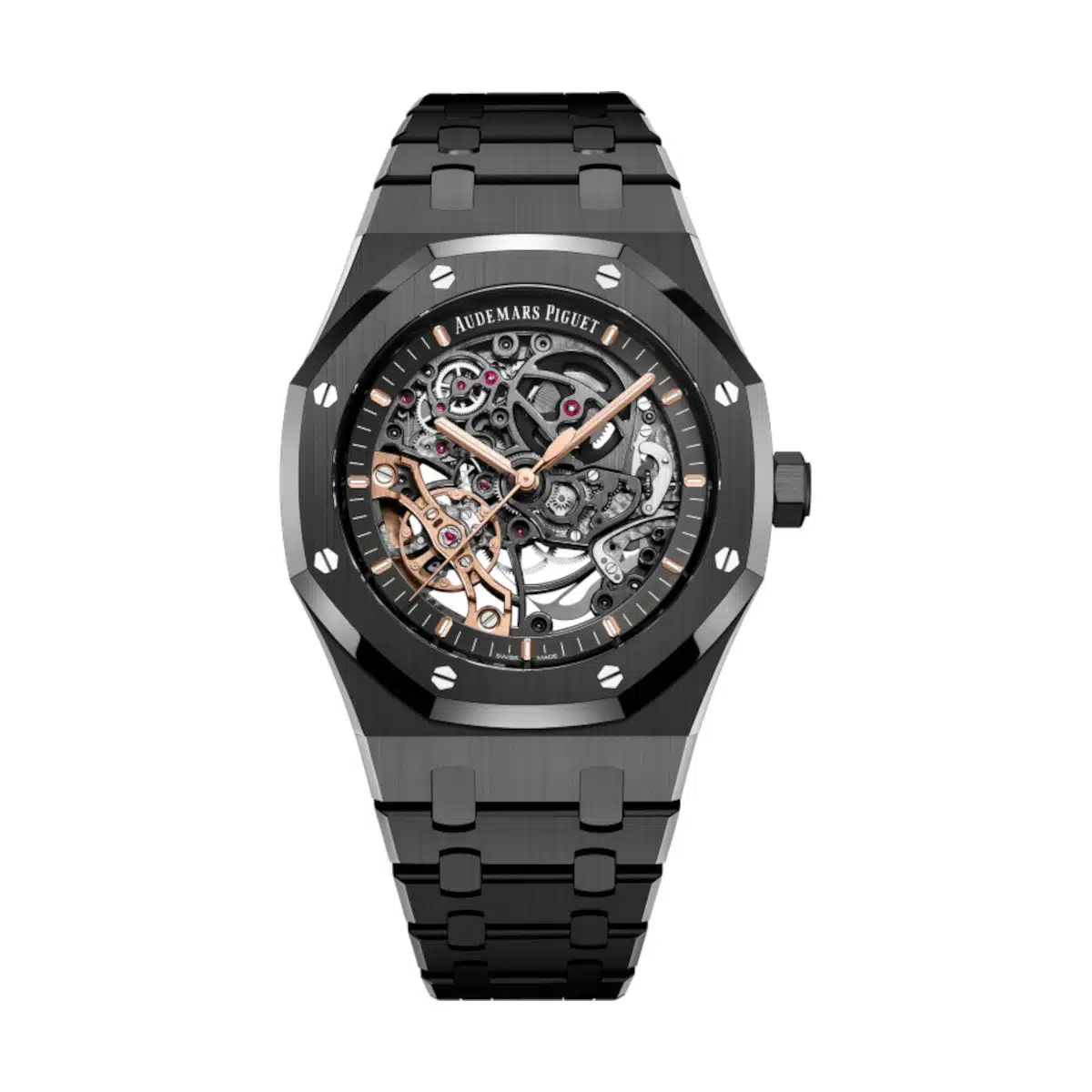 Audemars Piguet Royal Oak 15416CE.OO.1225CE.01 41mm Black ceramic Slate grey