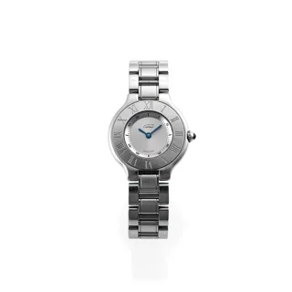 Cartier 21 Must de Cartier 1340 Stainless steel Silver