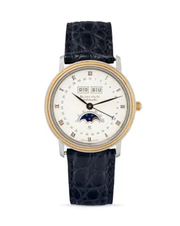 Blancpain Villeret 6511 Yellow gold and Stainless steel White