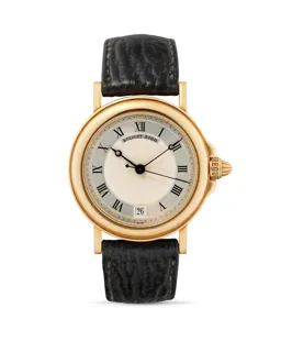 Breguet Marine 3400BA Yellow gold Cream