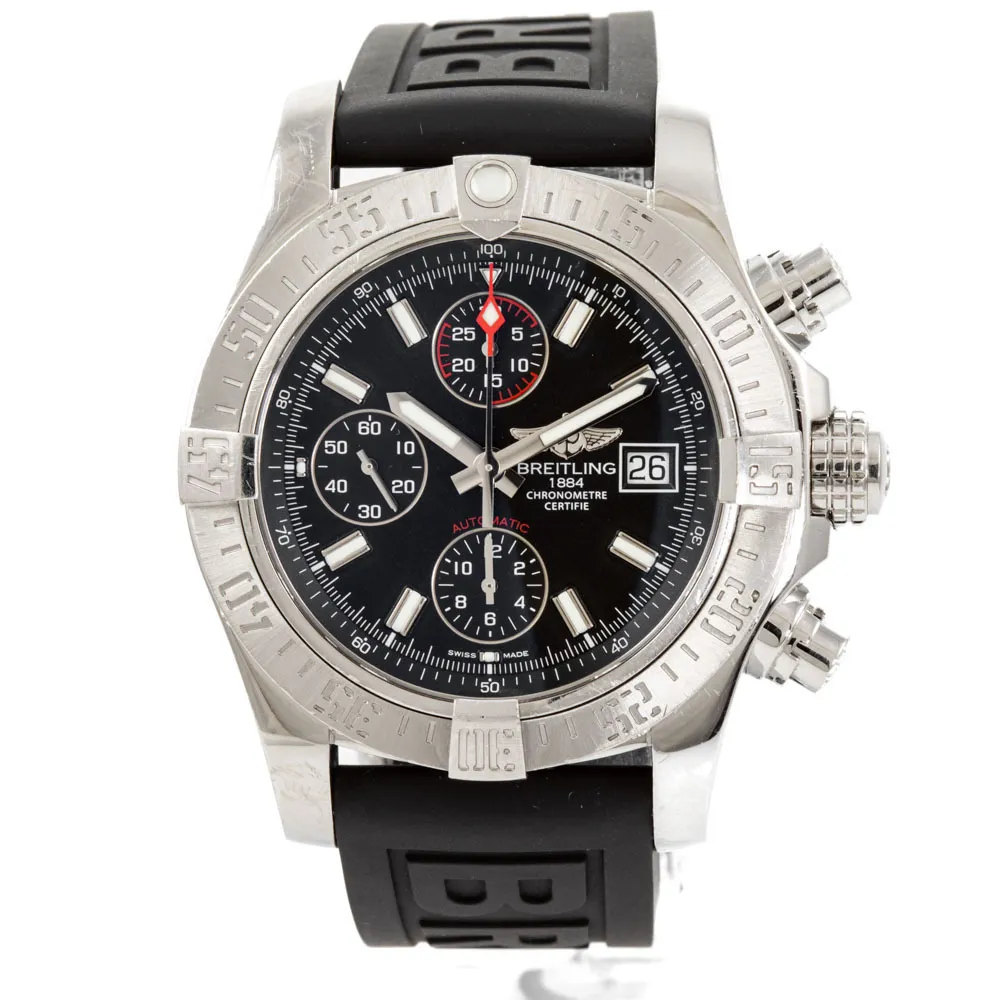 Breitling Avenger A13381 43mm Stainless steel Black