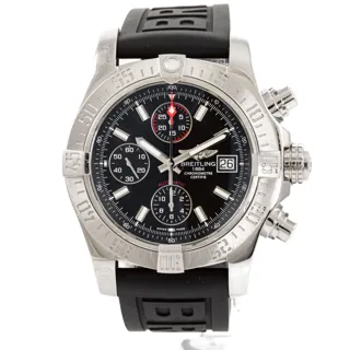 Breitling Avenger A13381 Stainless steel Black