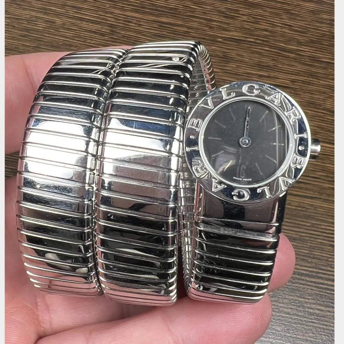 Bulgari Tubogas BB191TS Stainless steel 2