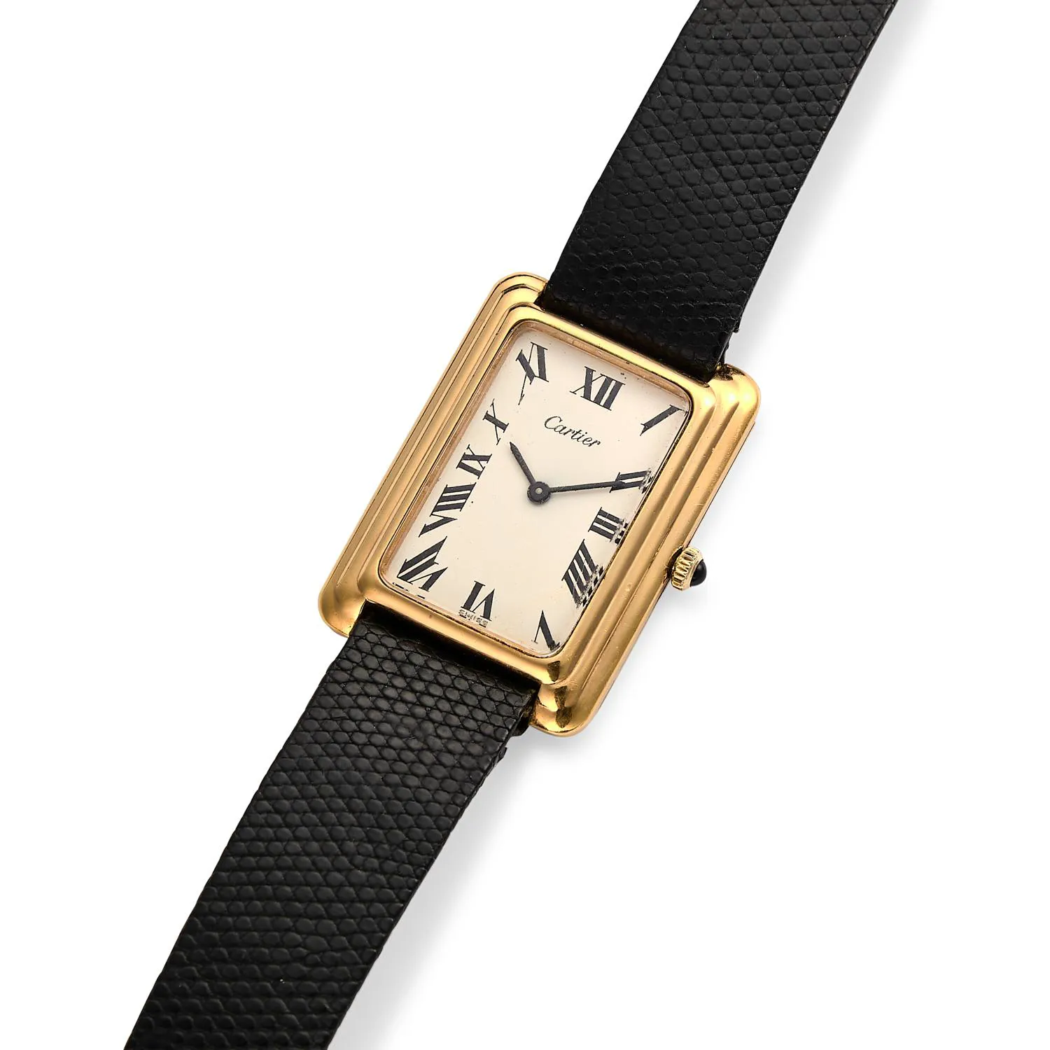 Cartier Tank 416 25mm Gold-plated White