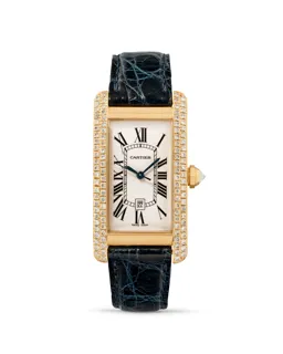 Cartier Tank Américaine 1725 Yellow gold and Diamond White