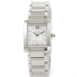 Cartier Tank Française WE110006 Stainless steel Silver