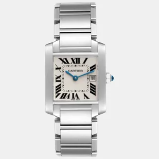 Cartier Tank Française Stainless steel