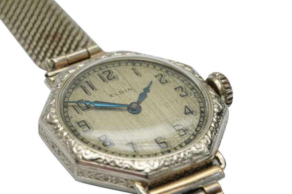 Elgin ELGIN LADIES 24mm Yellow gold Champagne 1