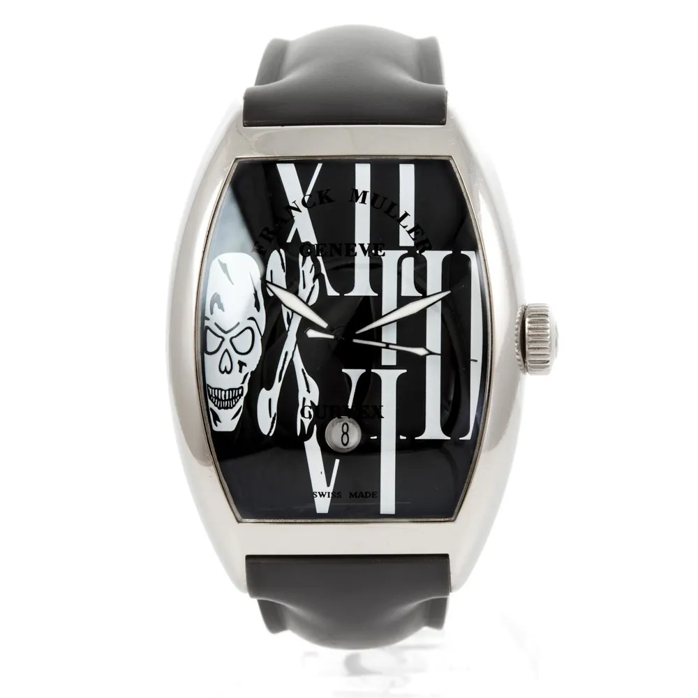 Franck Muller Cintree Curvex 8880 SC DT GOTH 55mm Stainless steel Black