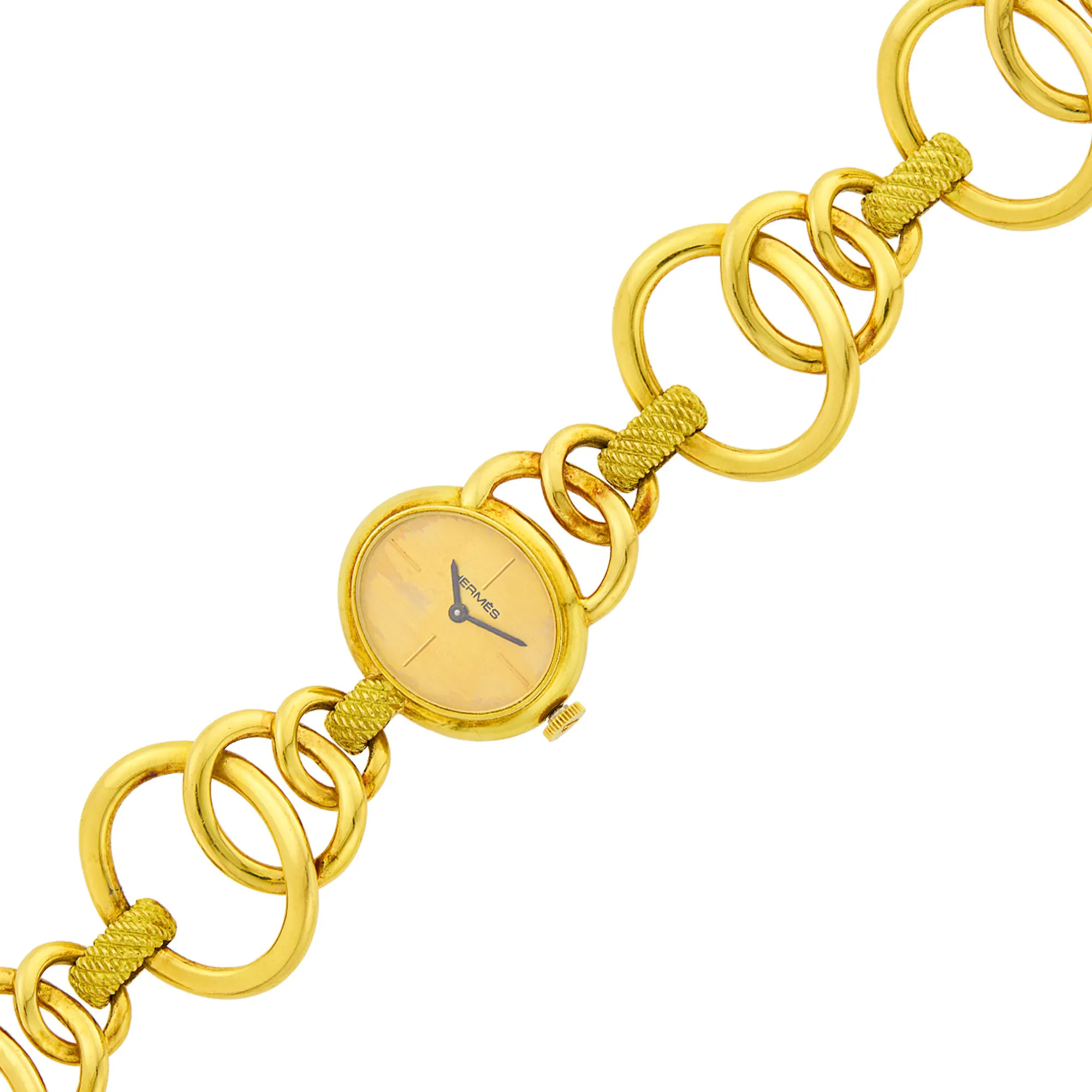 Hermès 22mm Yellow gold Gold