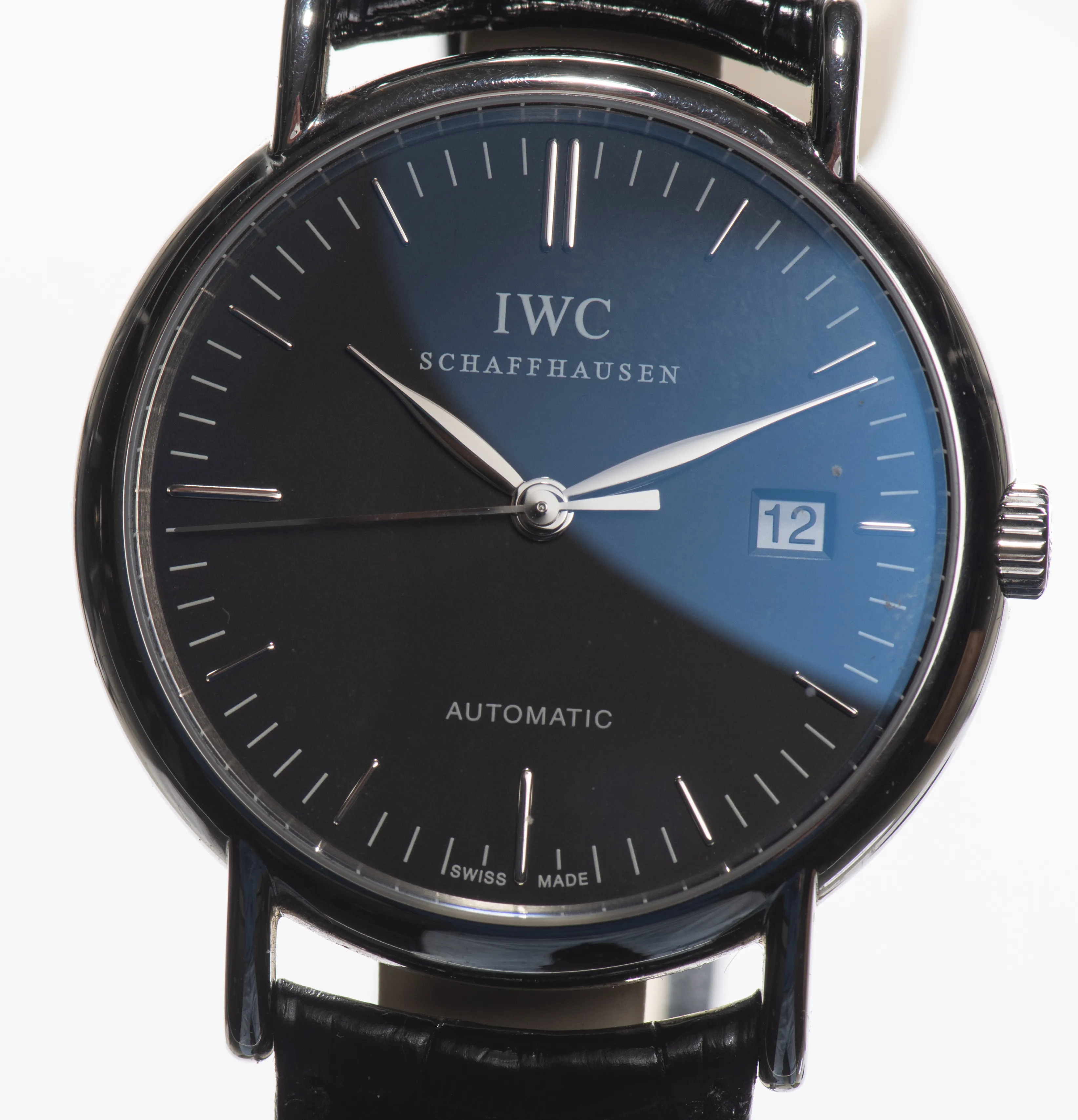 IWC Portofino 40mm Stainless steel Blue 2