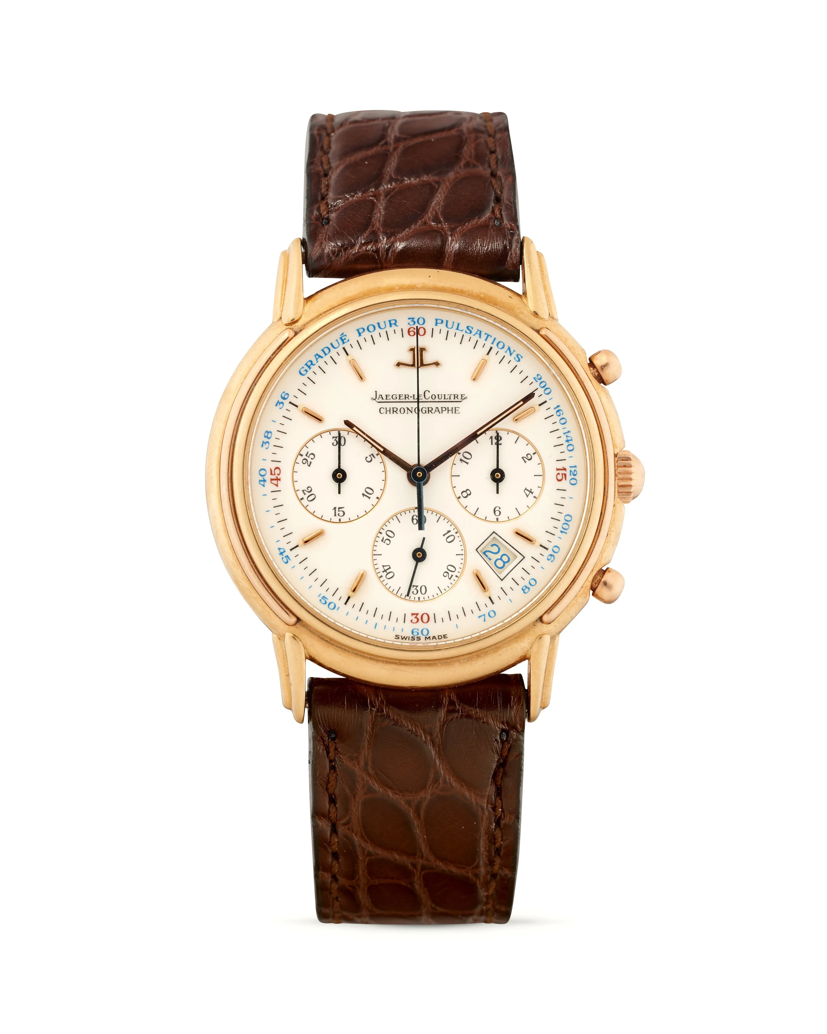 Jaeger-LeCoultre Odysseus 165.7.31 35mm Yellow gold White