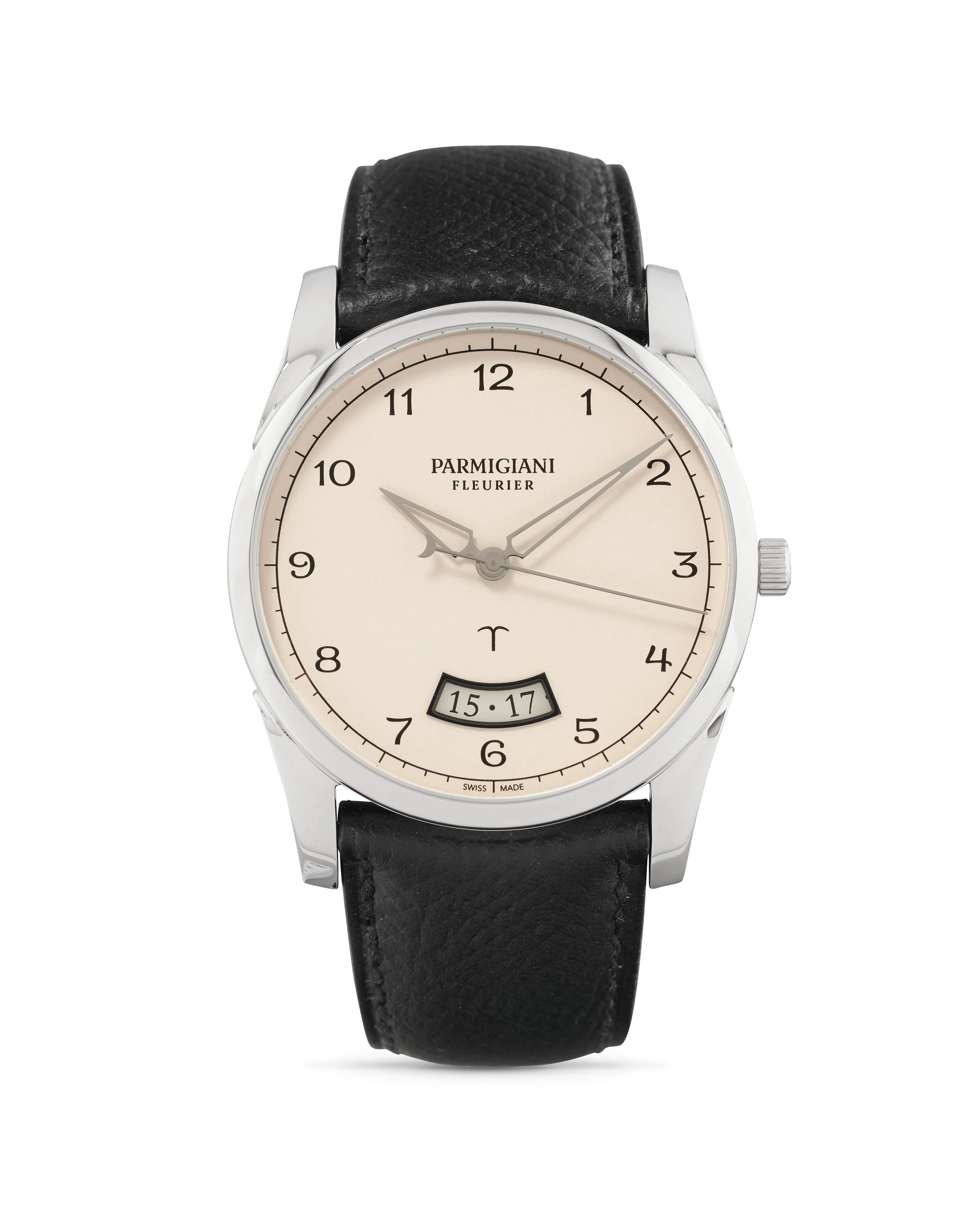 Parmigiani Fleurier Fleurier Tonda Treccani 39mm Stainless steel Cream