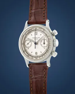 Patek Philippe Chronograph 1463 Stainless steel Silver