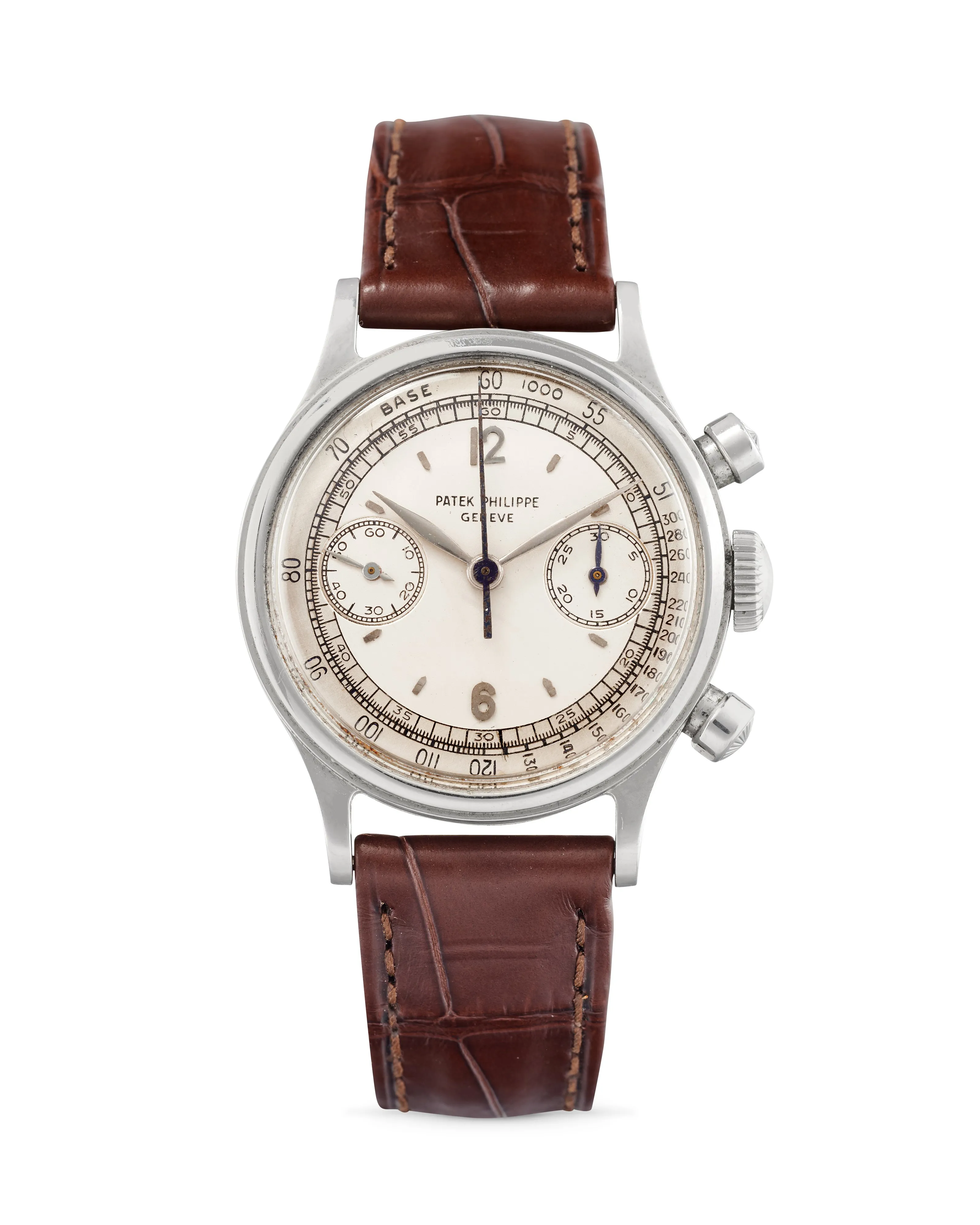 Patek Philippe Chronograph 1463 35mm Stainless steel Two-tone Silver 1