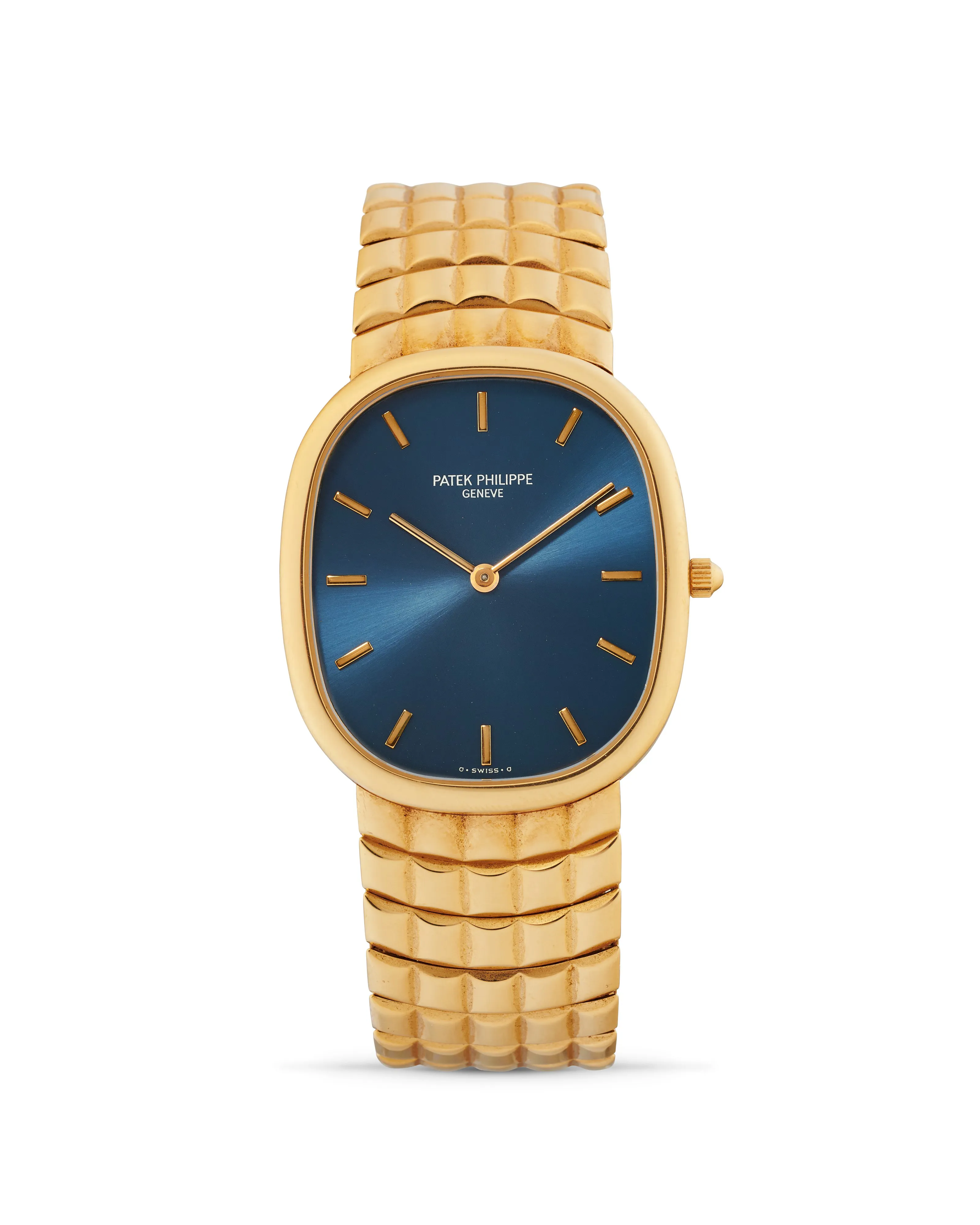 Patek Philippe Golden Ellipse 3738/115 31mm Yellow gold Blue 1