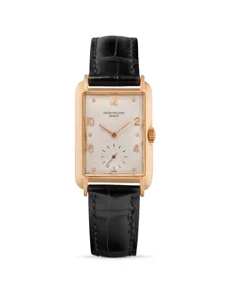 Patek Philippe Gondolo 1488R Rose gold Silver