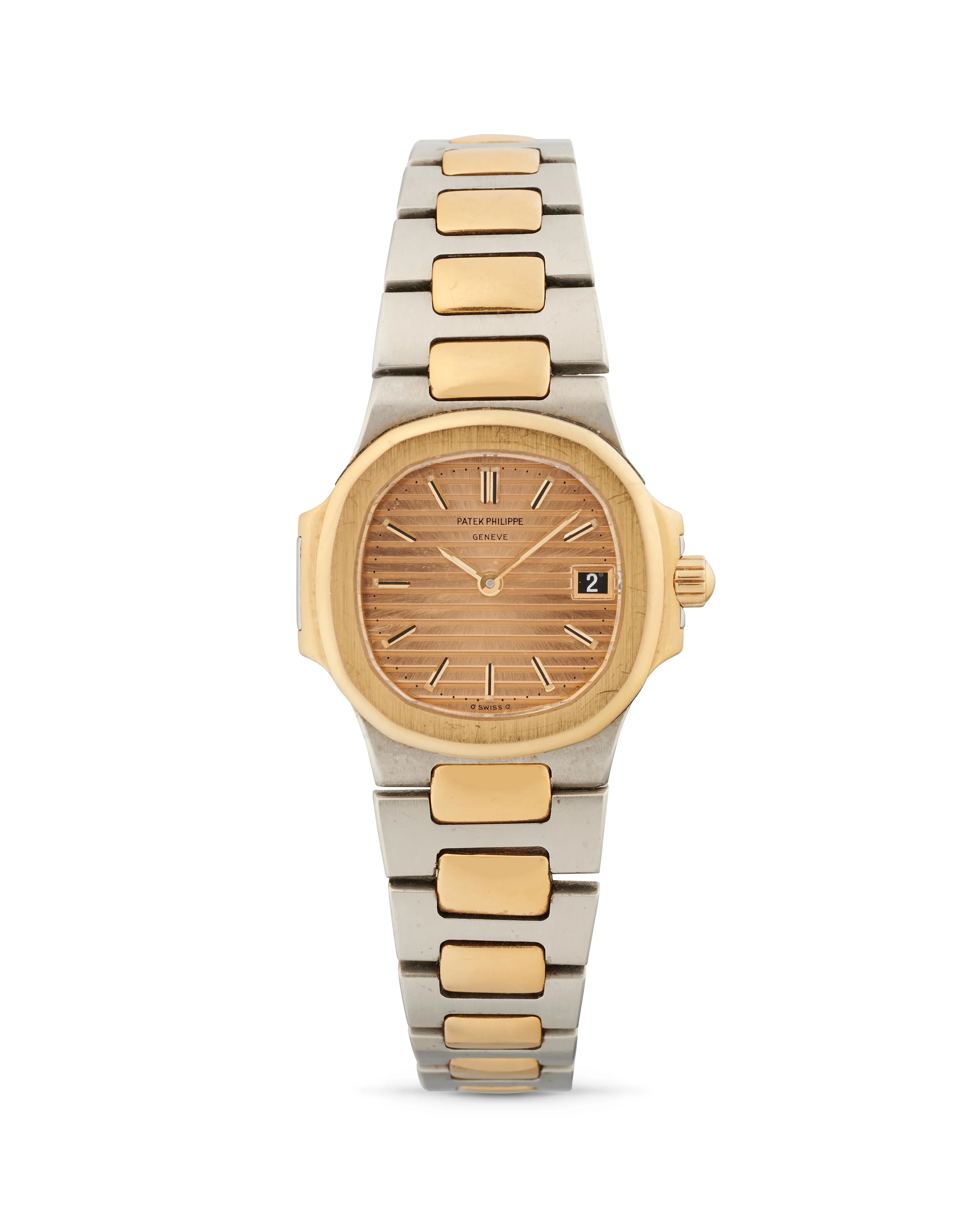 Patek Philippe Nautilus 4700/11 27mm Yellow gold and Stainless steel Champagne