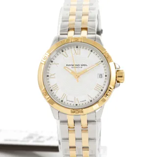 Raymond Weil Tango 5960-STP-00308 Yellow gold and Stainless steel White