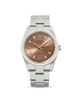 Rolex Air King 14000M Stainless steel Salmon