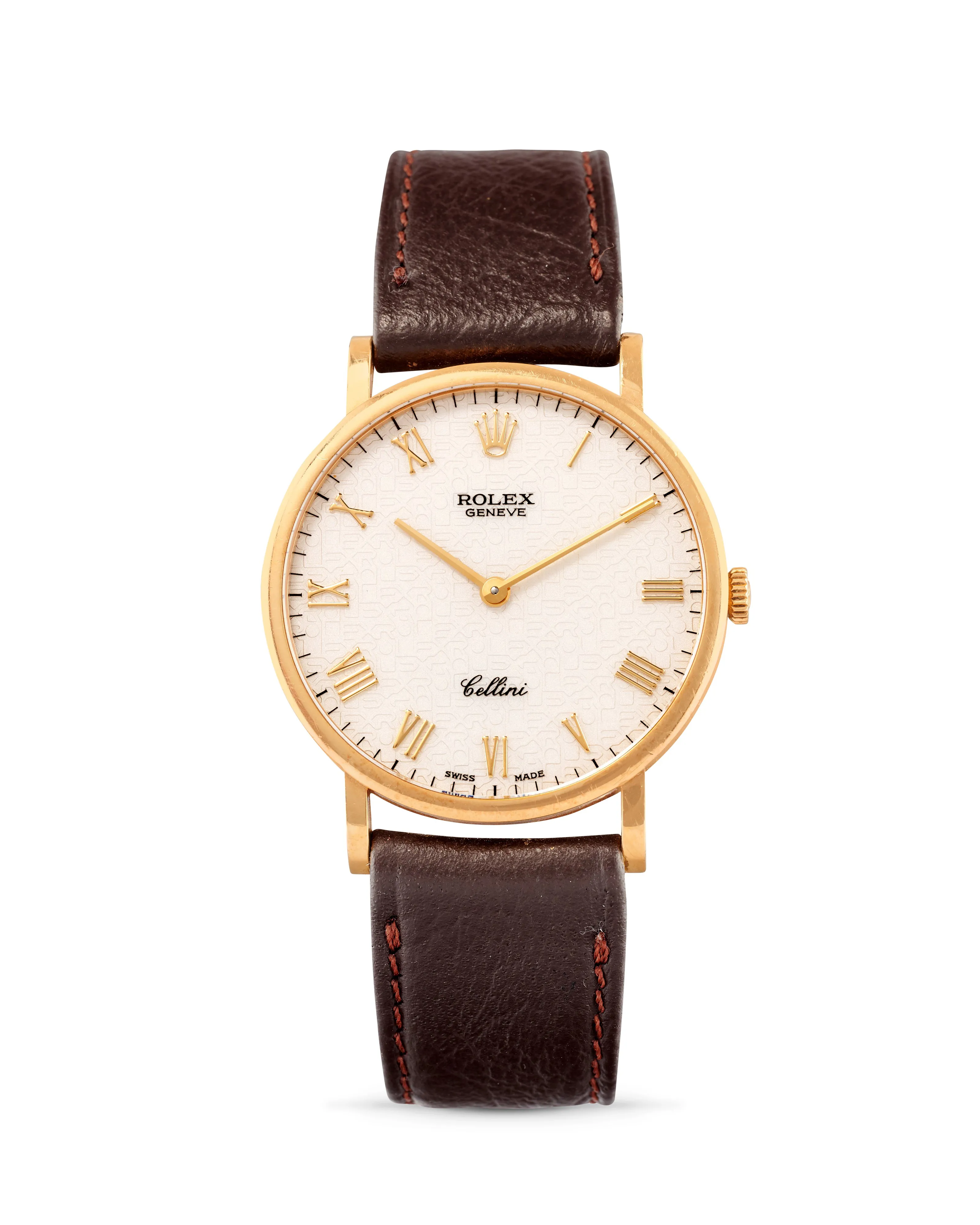 Rolex Cellini 5112 32mm Yellow gold White