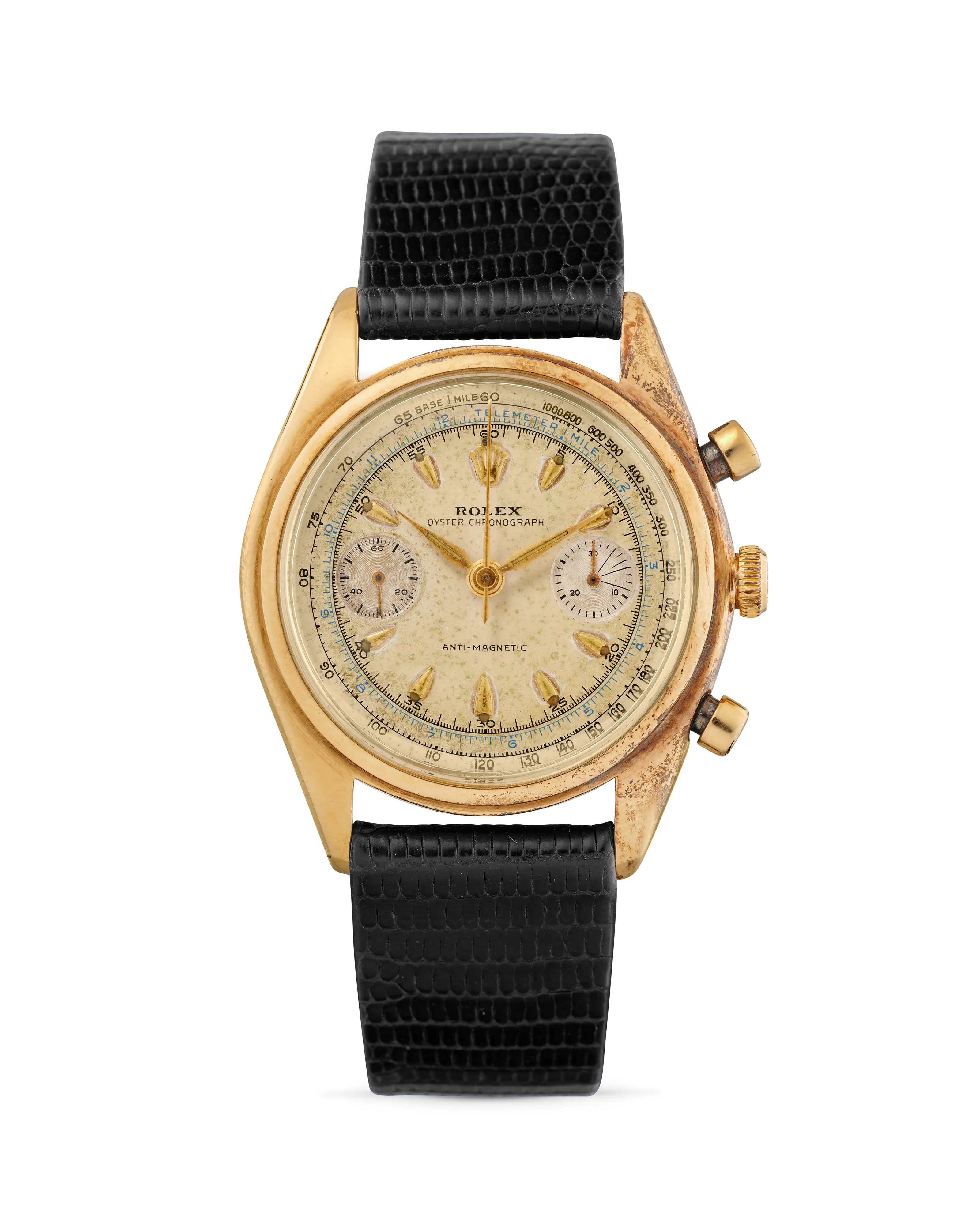 Rolex Chronograph 4500 36mm Yellow gold Cream