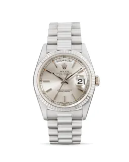 Rolex Day-Date 36 18239 White gold Silver