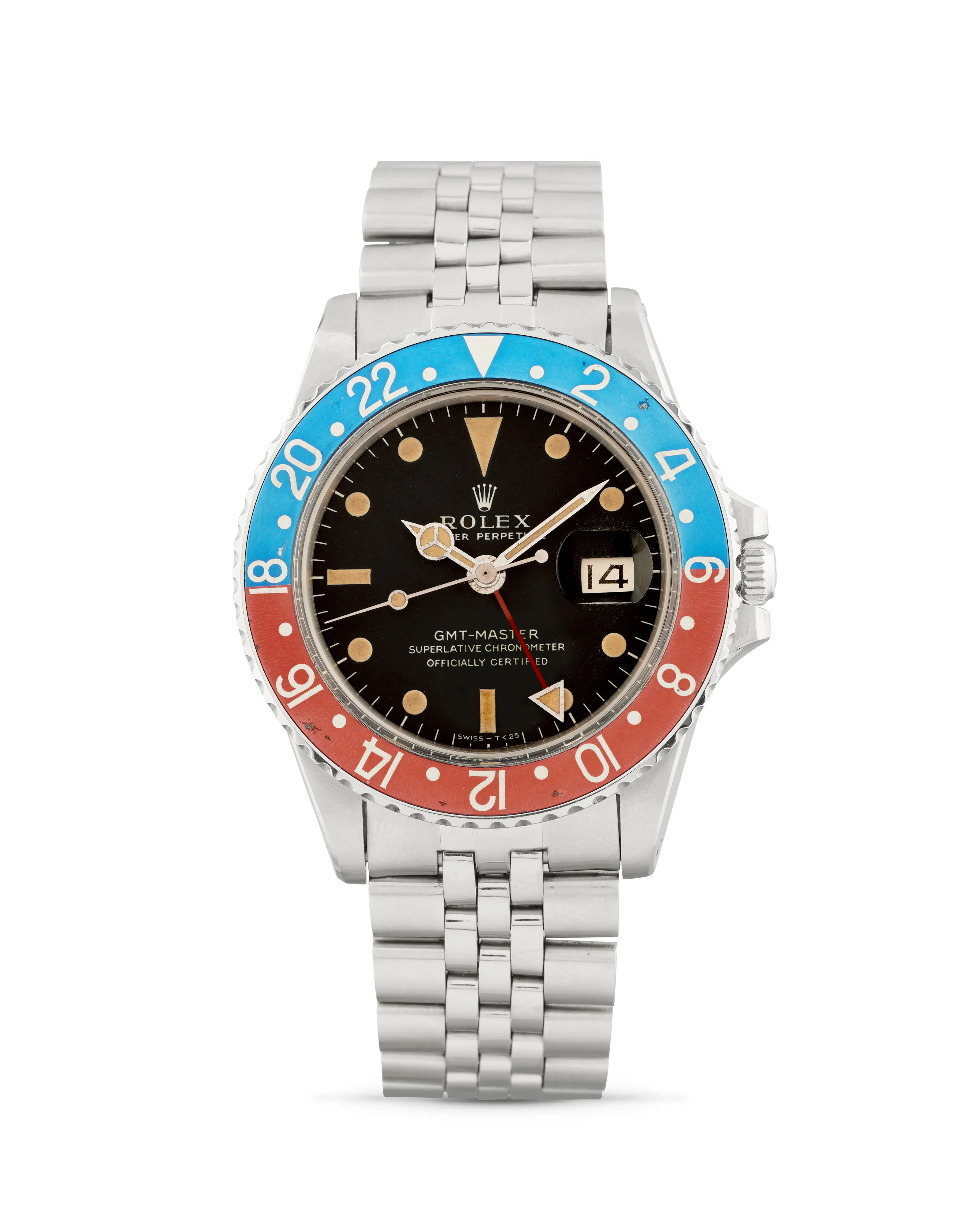 Rolex GMT-Master 1675 40mm Stainless steel Black